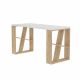 Bureau Taiga 140x75cm Bois Blanc et Chêne