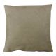 Coussin Corare 43x43cm Velours Gris