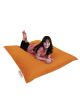 Coussin de sol Axina 100x100cm Tissu Orange
