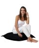 Coussin de sol Norrois 70x70cm Noir