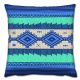 Coussin Decorare imprimé Wax 43 x 43 cm Coton Polyester Multicolore 