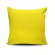 Coussin Deorsum 43x43cm Tissu Jaune et Blanc