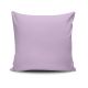 Coussin Deorsum 43x43cm Tissu Parme et Blanc