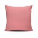 Coussin Deorsum 43x43cm Tissu Rose dragée et Blanc