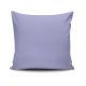 Coussin Deorsum 43x43cm Tissu Violet glycine et Blanc