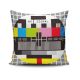 Coussin Tanna 43x43cm Tissu Motif Mire Couleur
