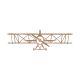 Décoration murale Filomila L70xH23cm Avion vintage Métal Cuivre