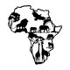 Décoration murale Ililar L52xH57cm Forme et animaux d'Afrique Métal Noir