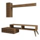 Ensemble meuble TV et étagère Atho Bois