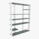 Étagère bibliothèque Mayson L120cm Blanc et Vert