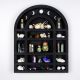 Étagère murale décorative Ornalio L38xH48cm arcade Bois Noir