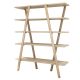 Etagères bibliothèque Abore L120xH148cm Pin massif naturel