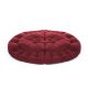 Fauteuil convertible futon Brodie Velours Bordeaux