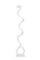 Lampadaire design moderne Lafaa H125cm Métal et LED Blanc