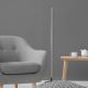 Lampadaire moderne Krasner H153cm Métal Noir