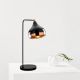 Lampe à poser clochette Lectio 62cm Métal Noir et Or rose