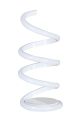 Lampe à poser design spiral Jonc H35cm Métal et LED Blanc