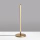 Lampe à poser moderne Krasner H51cm Métal Or