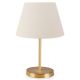 Lampe de table Accensa Métal Or et Blanc cérusé