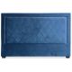 Tête de lit Meghan 180cm Velours Bleu