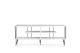 Meuble TV design 120cm Lycon Blanc