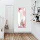 Miroir décoratif rectangulaire Riflesso 40x120cm Motif Cactus Rose