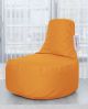 Pouf poire Arbane D70xH80cm Tissu Orange