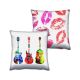 Set de 2 coussins assortis Decorare Pop 43 x 43 cm Coton Polyester Mutlicolore 