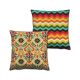 Set de 2 coussins assortis Decorare Rococo 43 x 43 cm Coton Polyester Multicolore