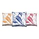 Set de 3 coussins assortis Decorare Feuillage43 x 43 cm Coton Polyester Multicolore 