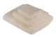 Set de 3 serviettes SIcco 100% Coton Blanc cassé