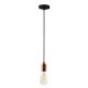 Suspension 1 lampe Dustin Métal Or rose