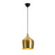 Suspension 1 lampe Hendry Métal D22cm Or