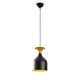 Suspension 1 lampe Hrend Métal Noir et Or