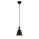 Suspension 1 lampes Conixa Métal Noir et Nickel