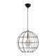 Suspension à cage filaire Yremia D40cm Métal Noir