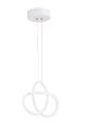 Suspension design Infinitus Métal Blanc et LED Blanc