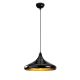 Suspension dôme Alca D35cm Métal Noir