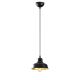 Suspension dôme Eli D19cm Métal Noir