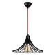 Suspension entonnoir Luxea D37cm Métal Noir