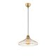 Suspension entonnoir Rizis D36cm Métal Or