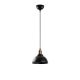 Suspension Escus Ø21cm Métal Noir et Or antique
