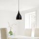 Suspension géode Tropaeum 137cm Métal Noir et Or