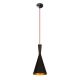Suspension Klipsch D19cm Métal Noir et Rouge