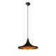Suspension Klipsch D35cm Métal Noir et Rouge