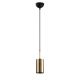 Suspension Matta D9cm Métal Noir et Or