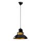 Suspension style industriel Vifa D34cm Métal Noir