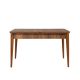 Table à manger extensible Malva Bois foncé