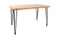 Table à manger Fecht Métal Noir et Bois clair