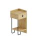 Table de chevet côté droite Naudet H60cm Chêne clair